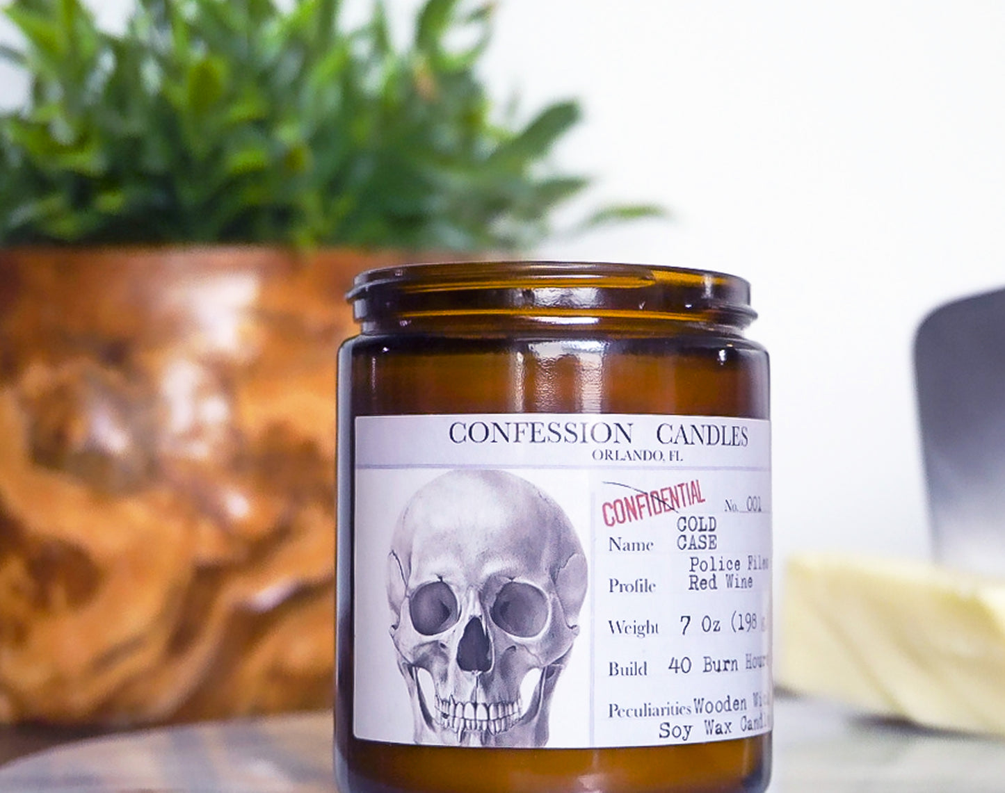 Cold Case Candle Jar