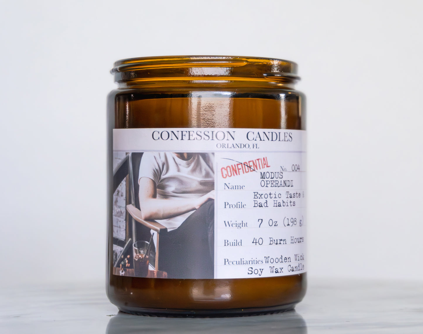 Modus Operandi Candle Jar